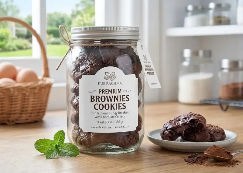 Brownies Cookies Premium - Foto produk Kue Rachma
