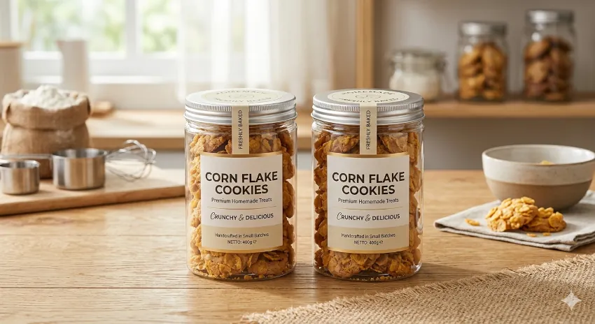 Corn Flake Cookies Premium - Kue Rachma